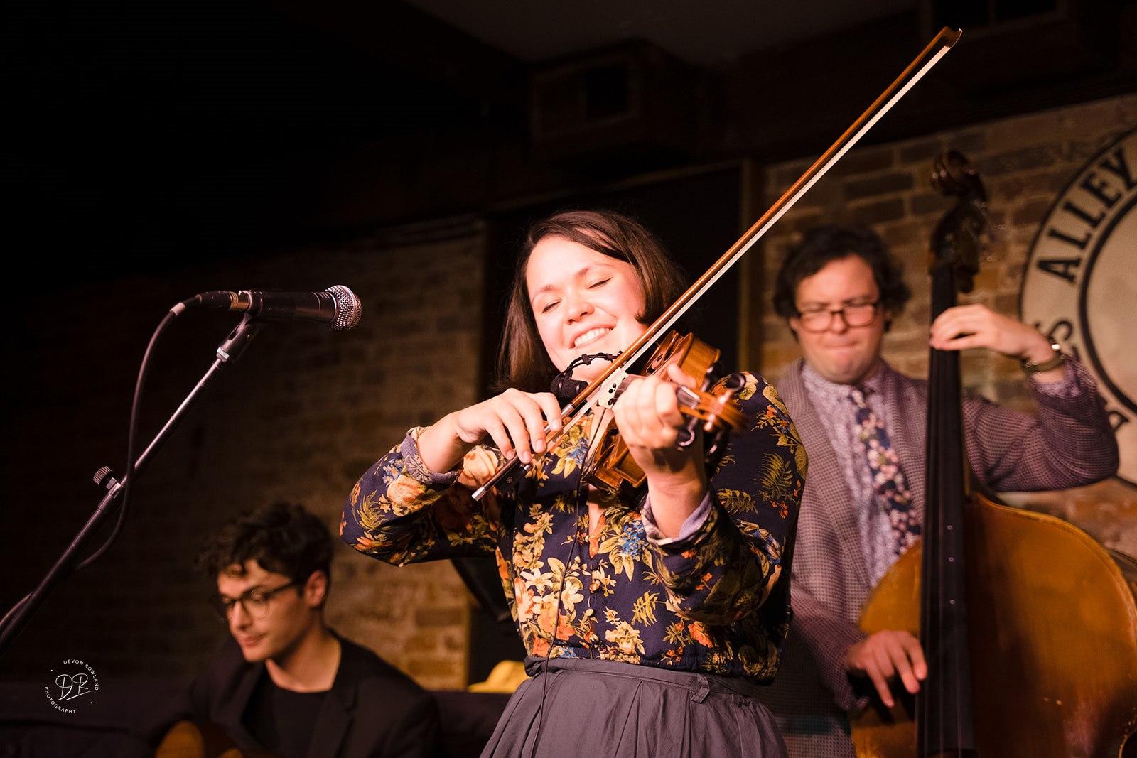 Nataly Merezhuk performs at Blues Alley with jazz quartet in Washington D.C.